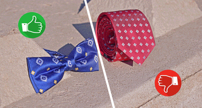 Krawatte oder doch lieber Schleife?