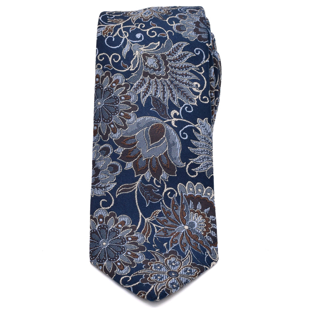 KRAWATTE LIMOR ROYALBLAU