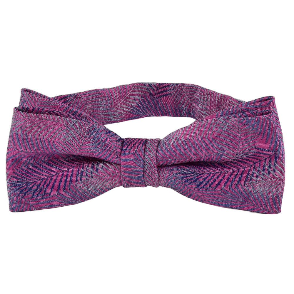 Schleife mit Einstecktuch in pink