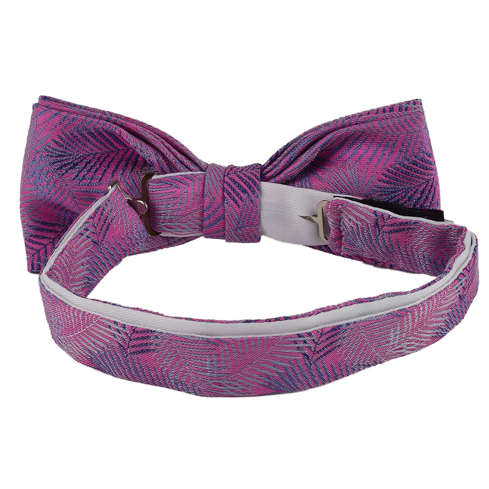 Schleife mit Einstecktuch in pink