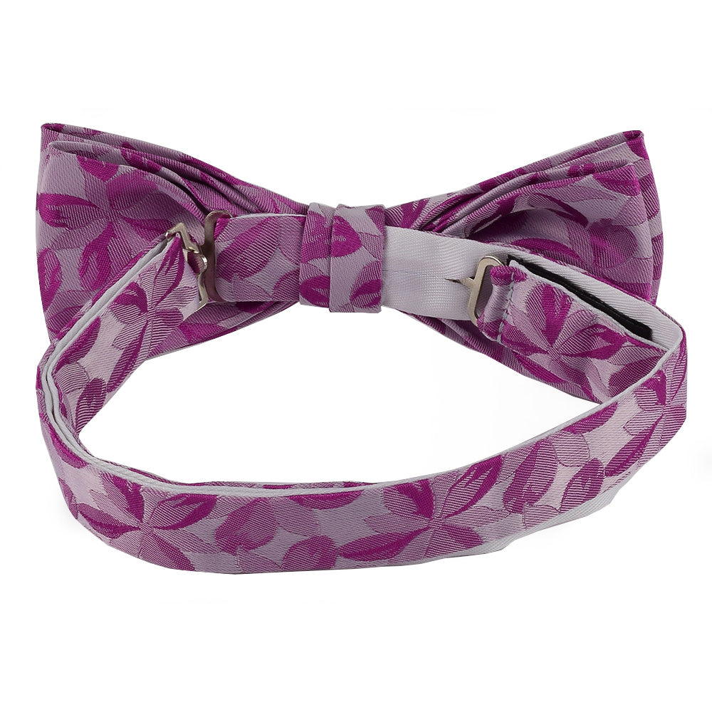 Schleife mit Einstecktuch in pink
