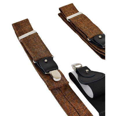 HOSENTRÄGER BALI MIT SCHLEIFE COGNAC