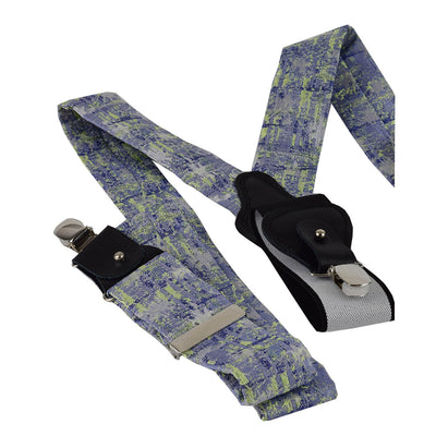 Hosenträger mit Schleife in hellblau
