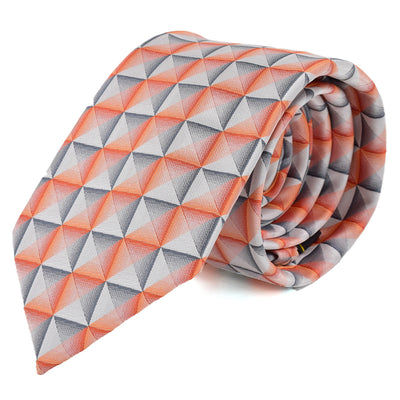 Krawatte als Newsletter Geschenk in orange