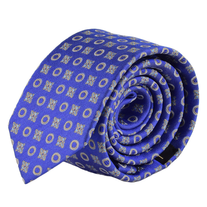 Businesskrawatte in royalblau