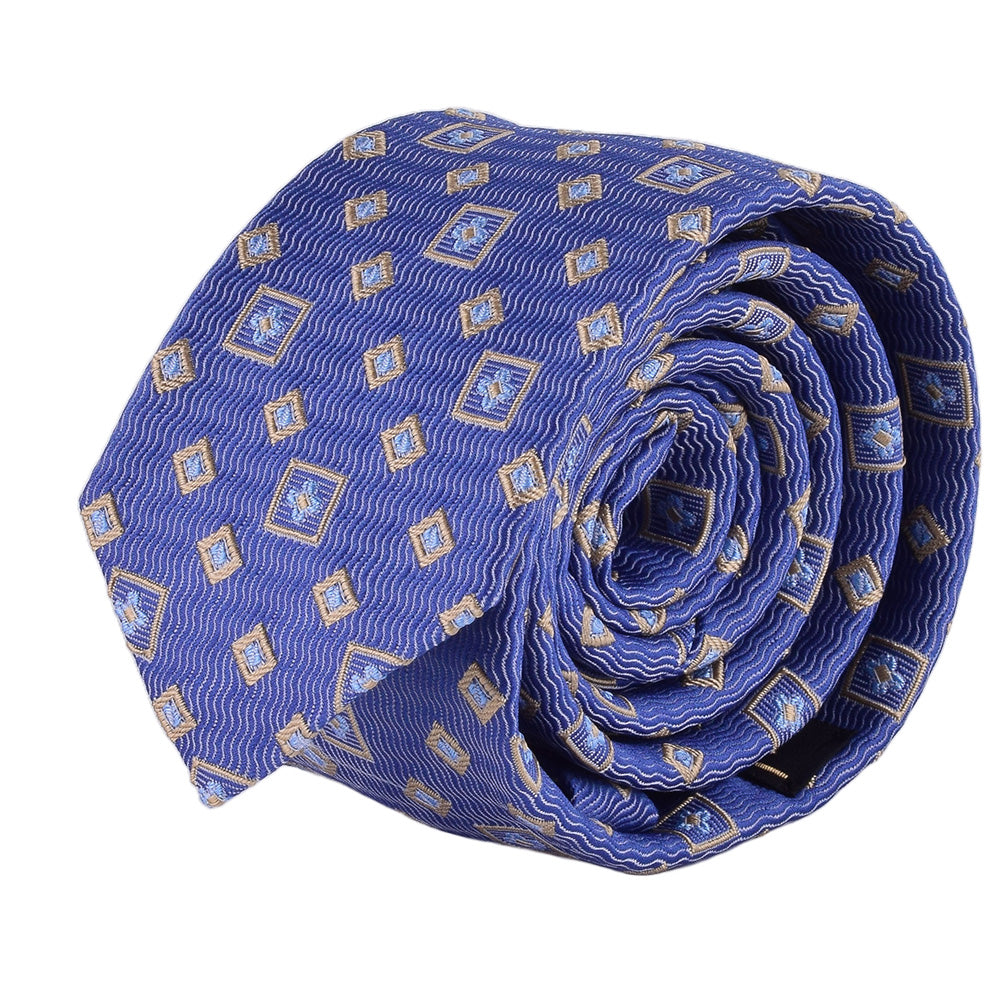Businesskrawatte in blau