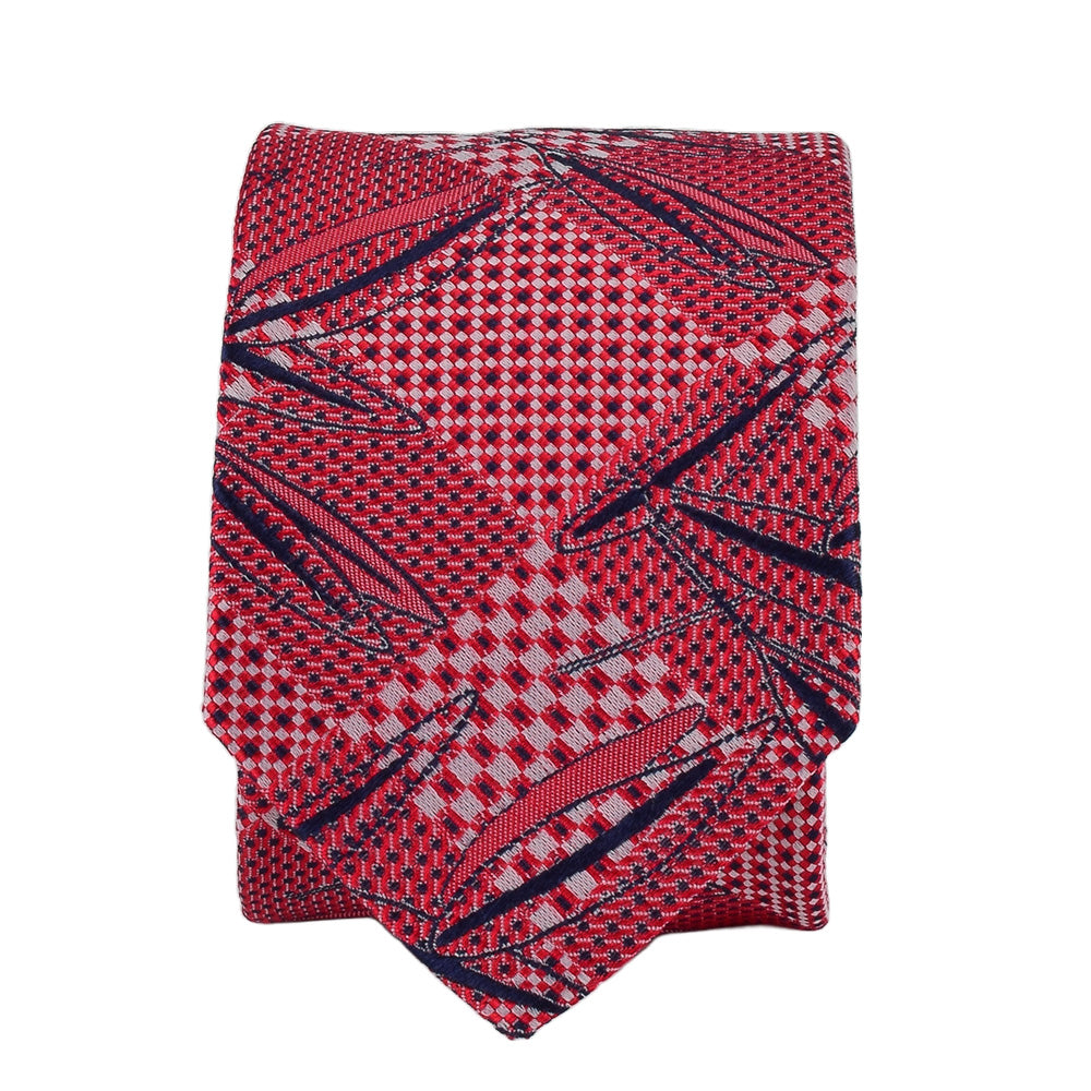 Krawatte in ziegelrot