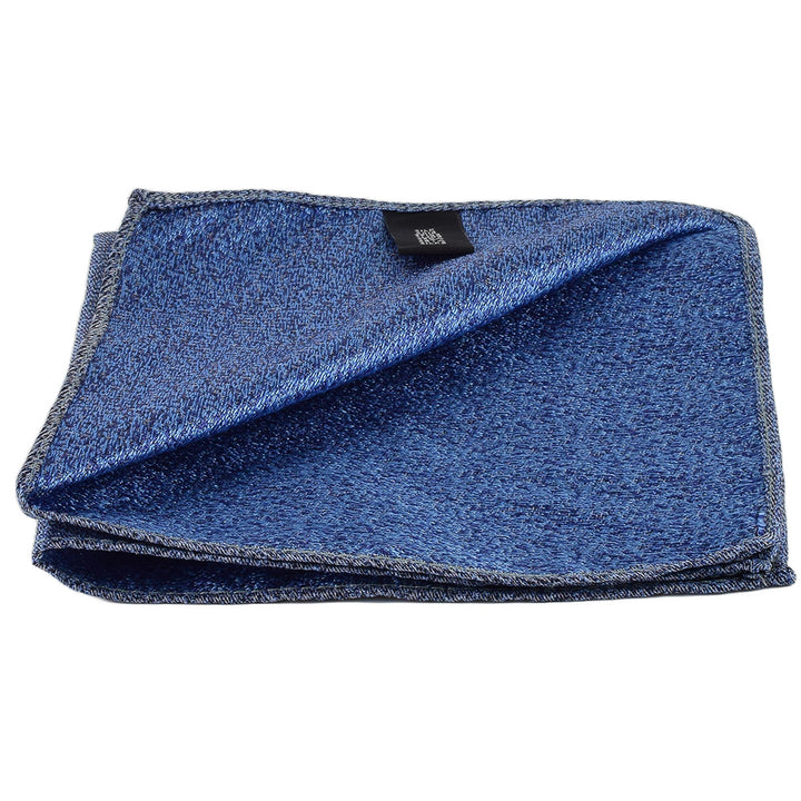 Einstecktuch in blau