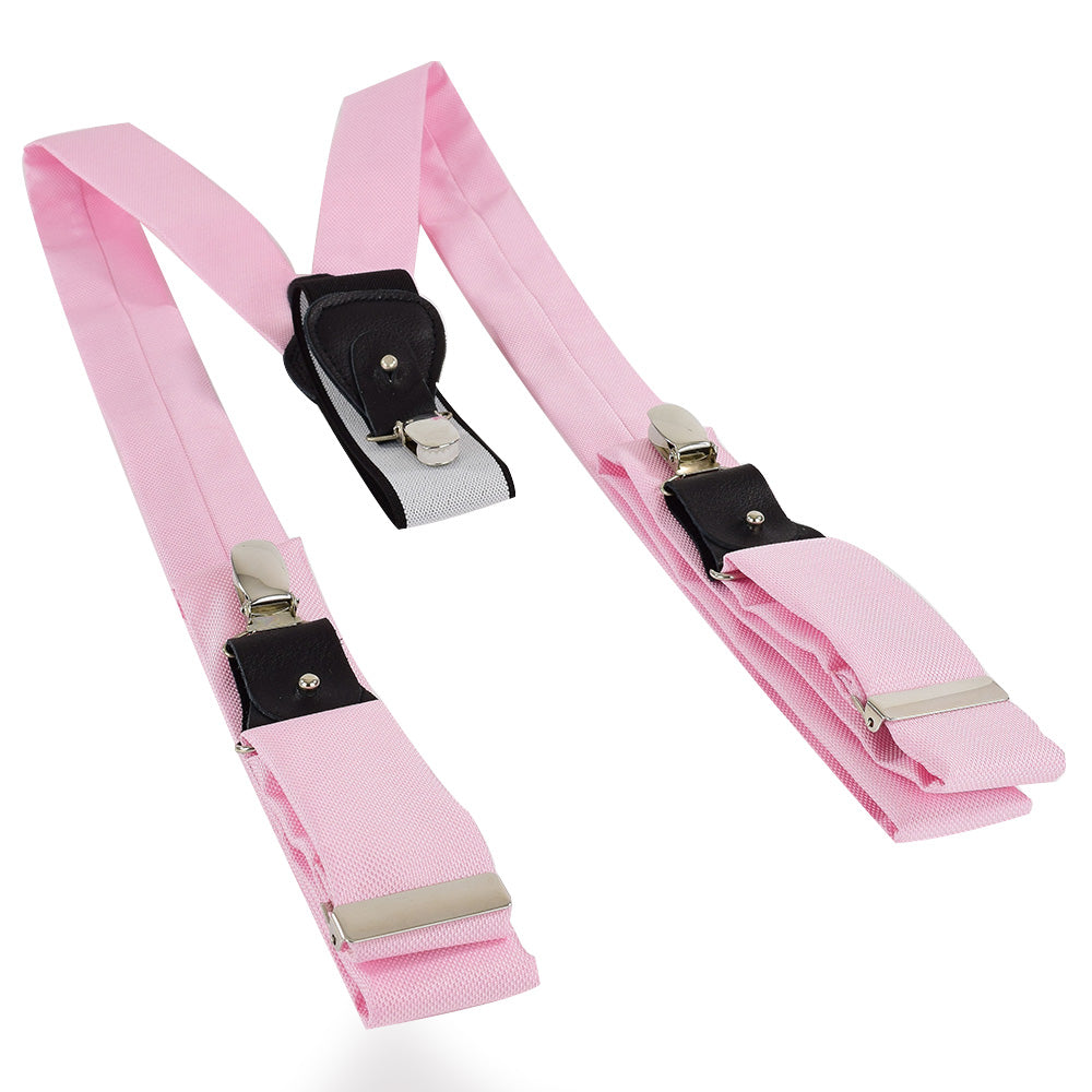 HOSENTRÄGER PARIS MIT SCHLIEFE ROSA