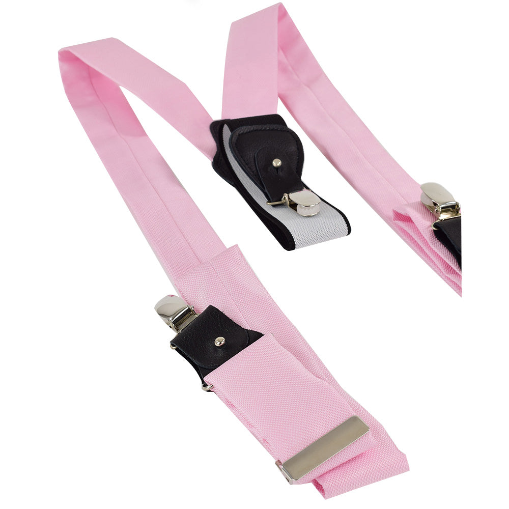 HOSENTRÄGER PARIS MIT SCHLIEFE ROSA