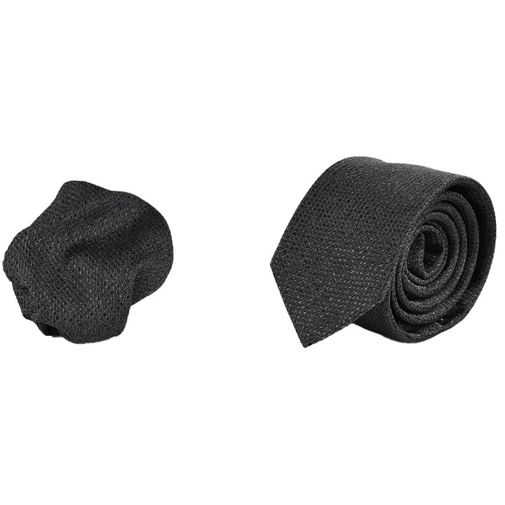 KRAWATTE | EINSTECKTUCH SET BROOKLYN GRAU