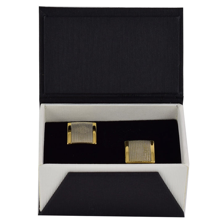 MANSCHETTENKNOPF NEW YORK GOLD