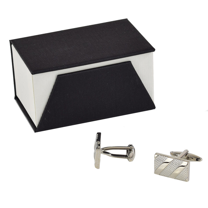 MANSCHETTENKNOPF ROM SILBER