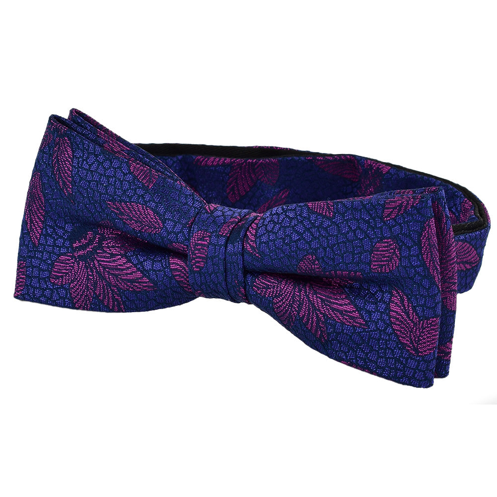 SCHLEIFE RIGA MIT EINSTECKTUCH ROYALBLAU