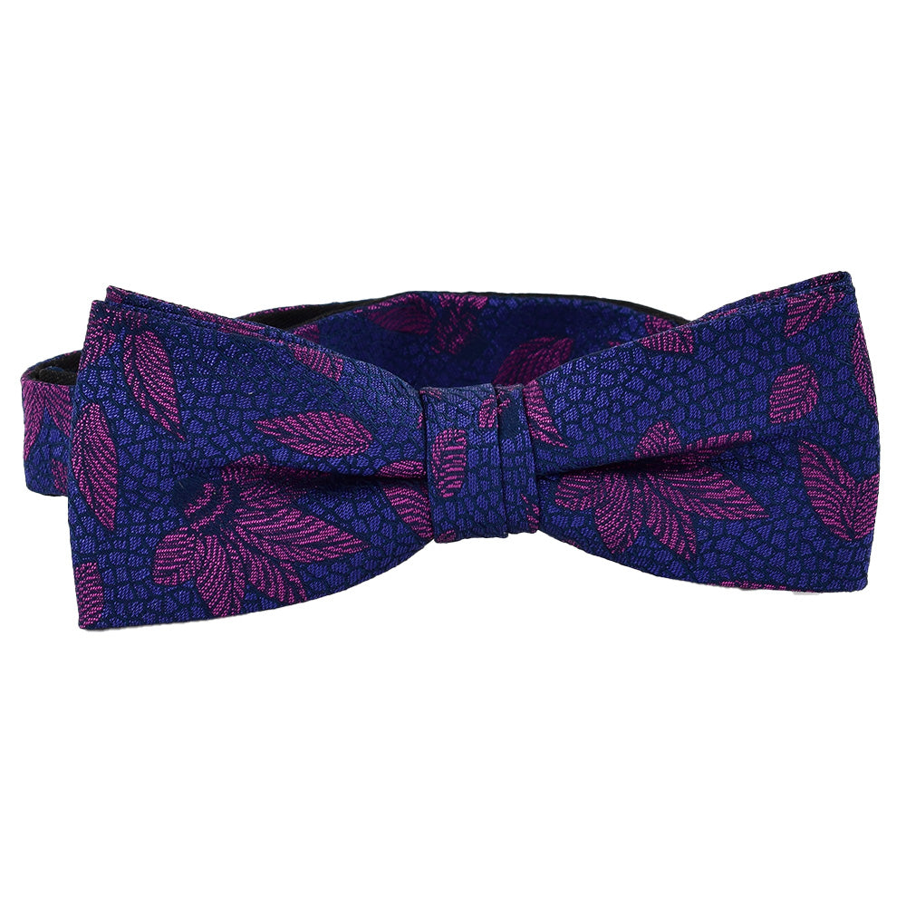 SCHLEIFE RIGA MIT EINSTECKTUCH ROYALBLAU